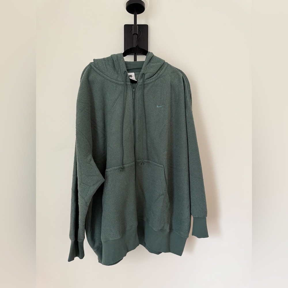 Nike Sage Green Fleece Hoodie